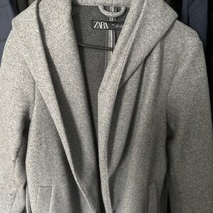 Zara Women's Gray Coat